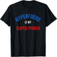 Funny ADHD, Hyper Focus Is My Super Power T-Shirt - T-Shirt | Black