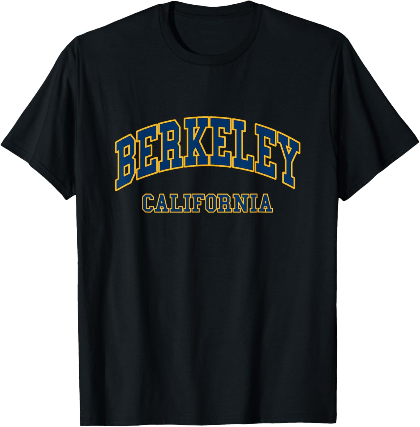 Berkeley - California - Throwback Design - Classic T-Shirt - T-Shirt | Black