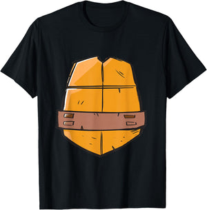 TMNT Ninja Turtle Costume With Shell T-Shirt - T-Shirt | Black