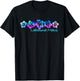 Lahaina Maui Tropical Flower -Vacation Beach T-Shirt - T-Shirt | Black