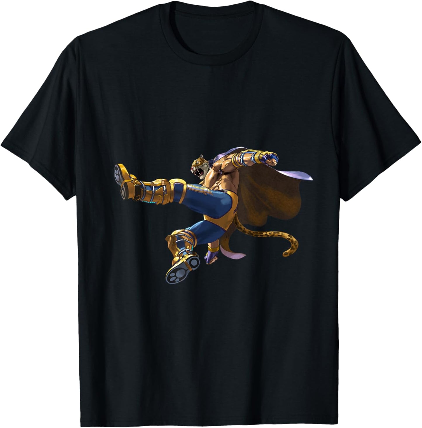 Tekken7 King 003 T-Shirt - T-Shirt | Black