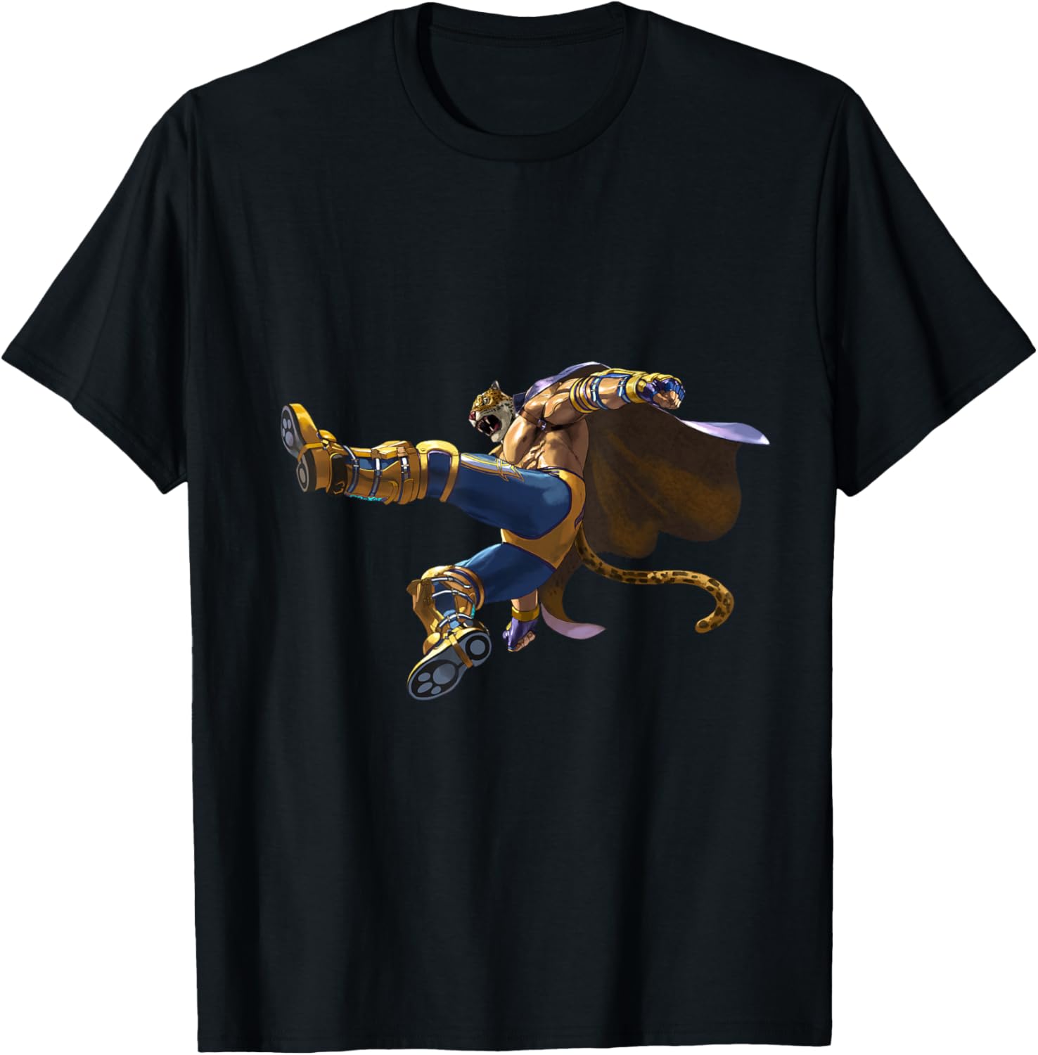 Tekken7 King 003 T-Shirt - T-Shirt | Black