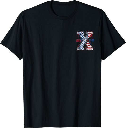 Proud Member of The Fuck Your Feelings Gen X USA 4Th of July T-Shirt - T-Shirt | Black