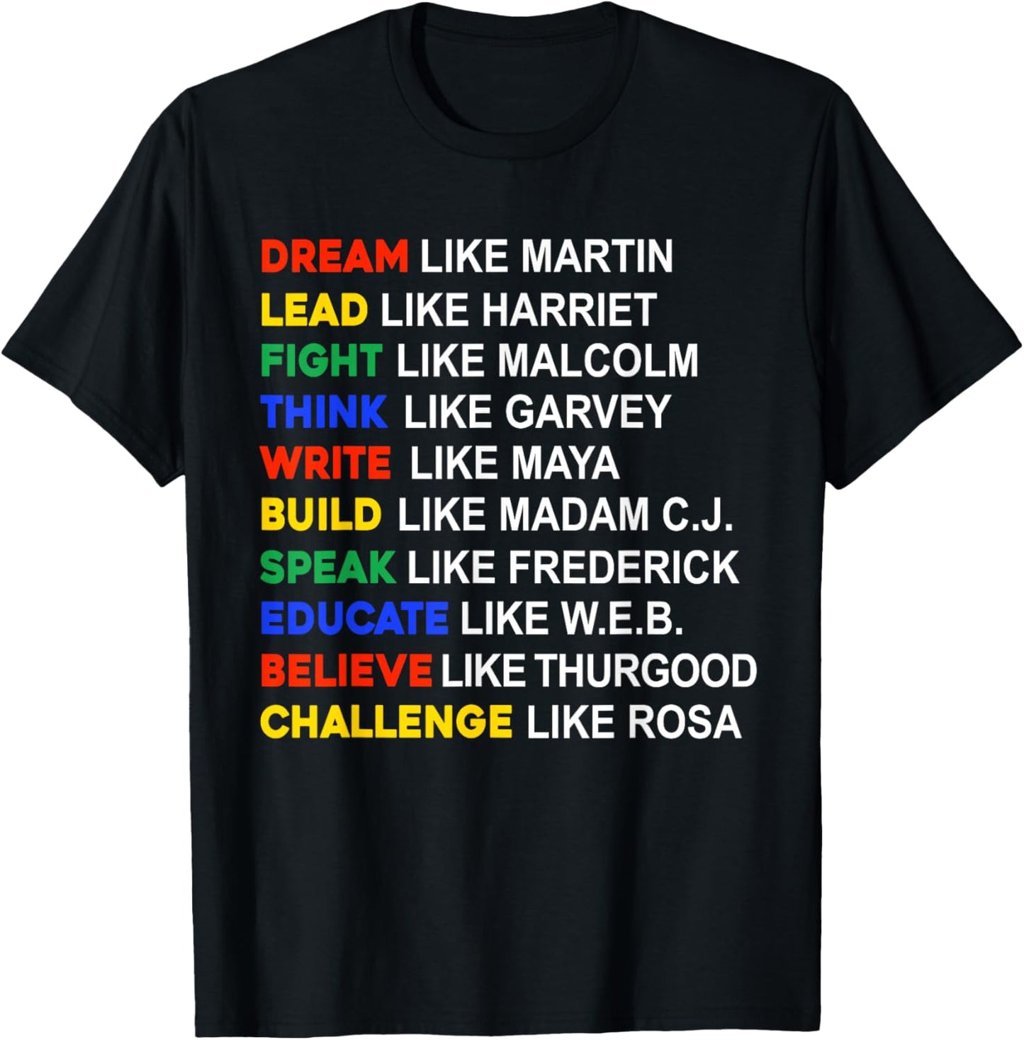 Black History Month African American Country Celebration T-Shirt - T-Shirt | Black