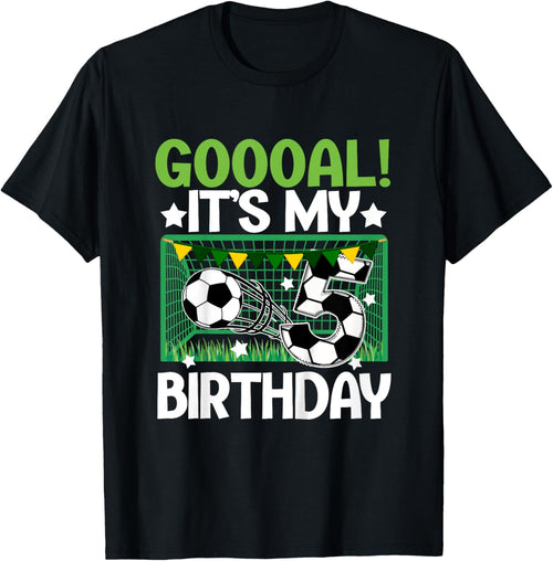 Kids 5th Birthday Party Soccer Boy Five Year Old Soccer Player
