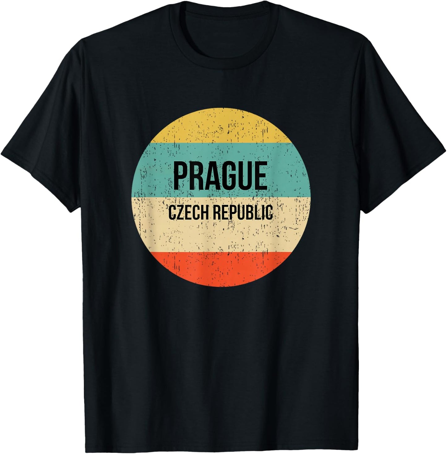 Prague Czech Republic T-Shirt - T-Shirt | Black