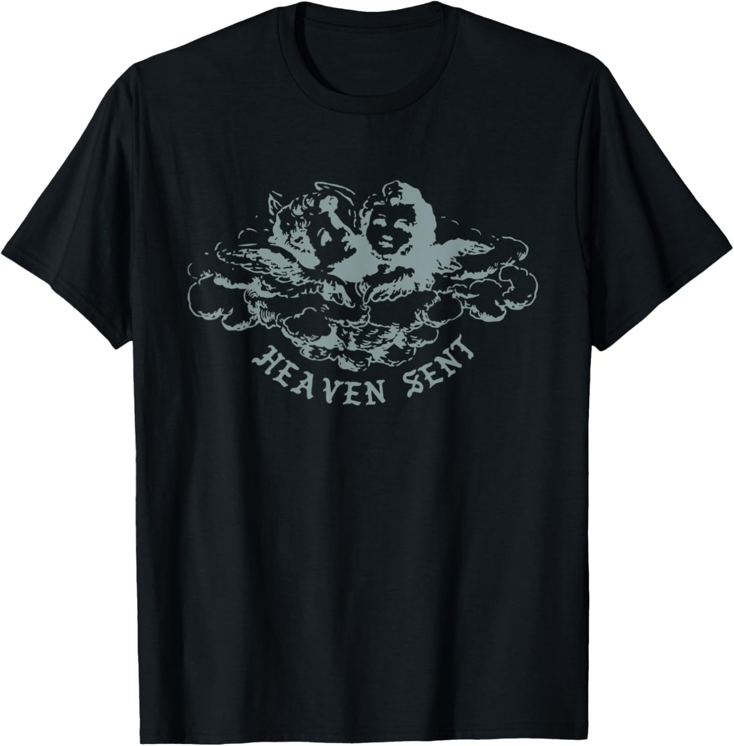 Heaven Sent T-Shirt - T-Shirt | Black