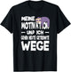 Meine Motivation Und Ich Gehen Heute Getrennte Wege Faultier T-Shirt - T-Shirt | Black