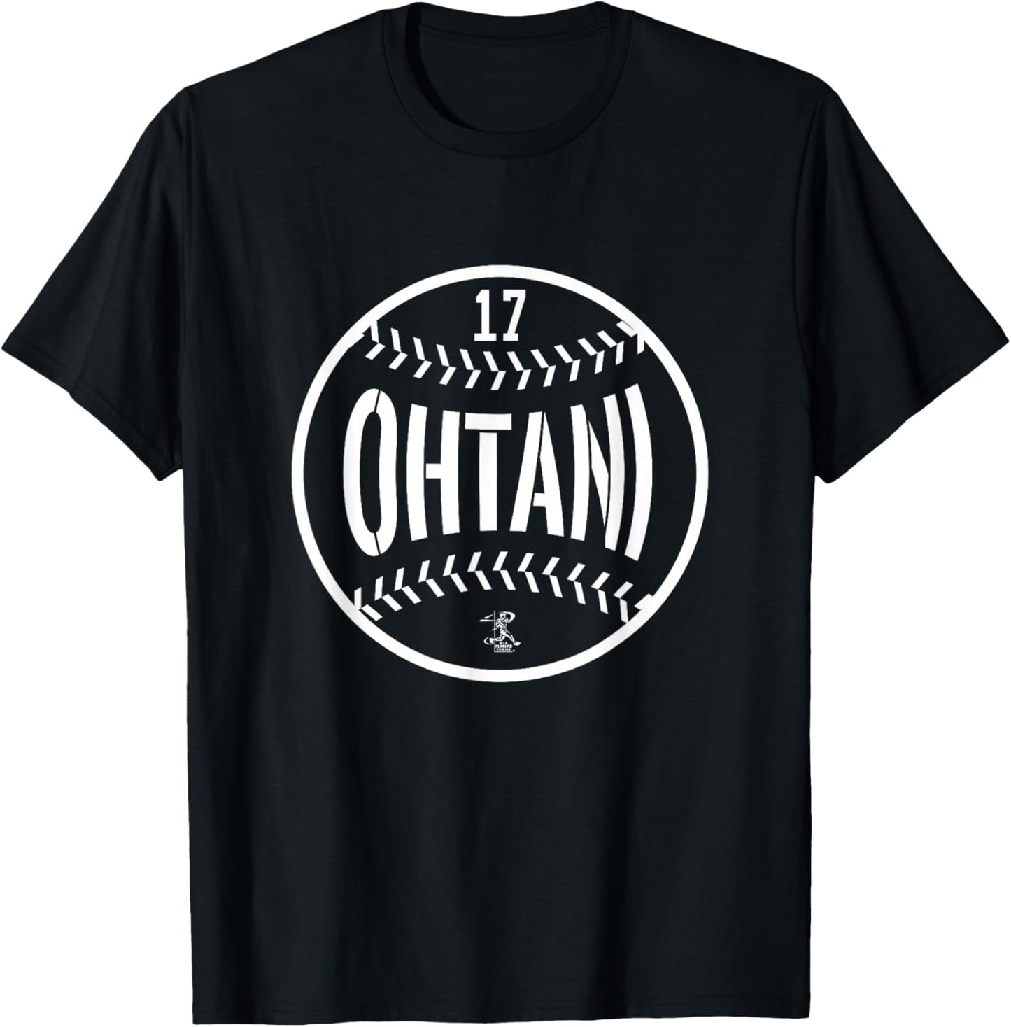 Shohei Ohtani Baseball Line Gameday T-Shirt - T-Shirt | Black