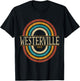 Vintage Retro Westerville Ohio OH Souvenirs T-Shirt - T-Shirt | Black