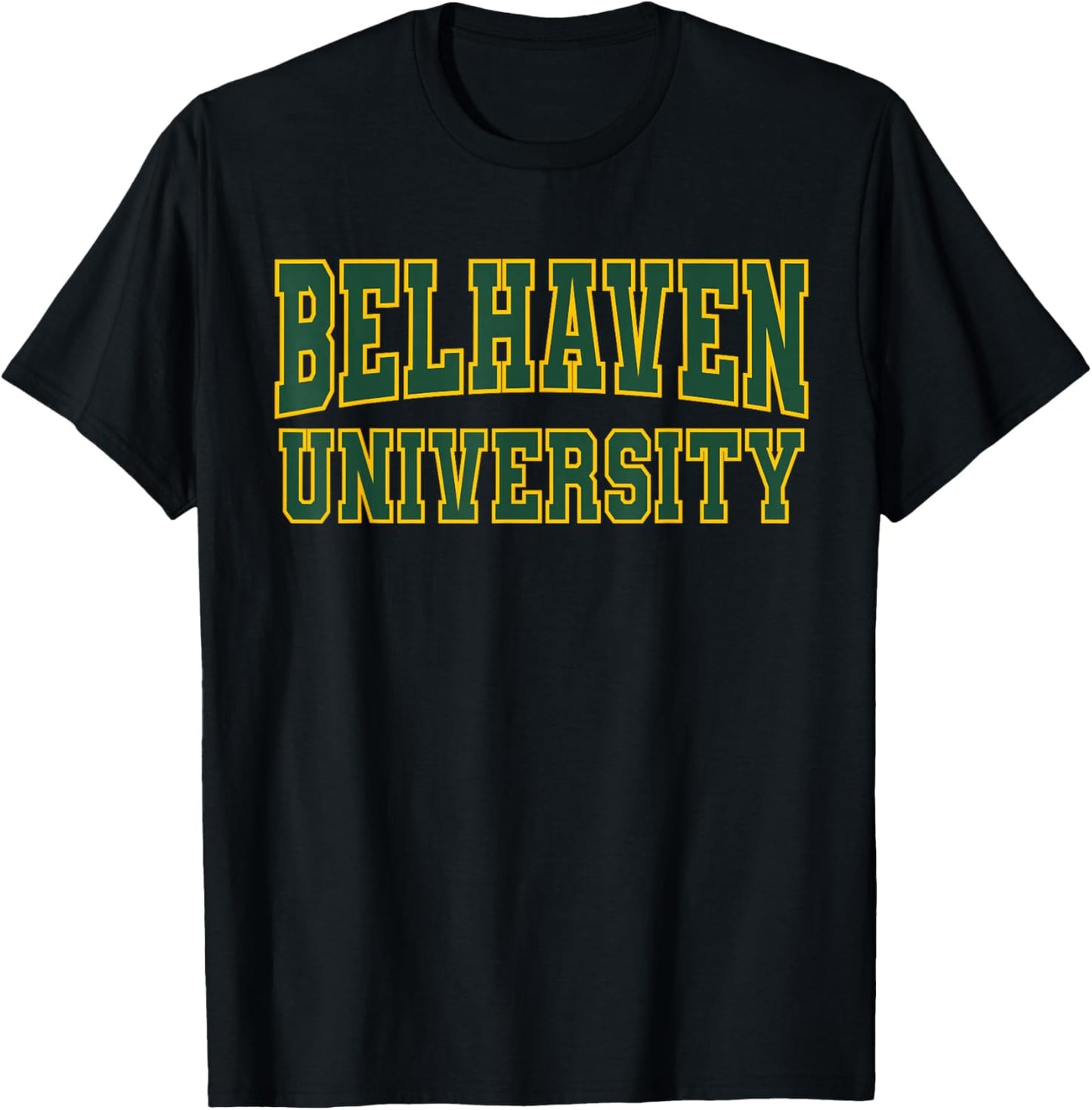 Belhaven University Jackson and Madison Apparel Sports Fan T-Shirt - T-Shirt | Black