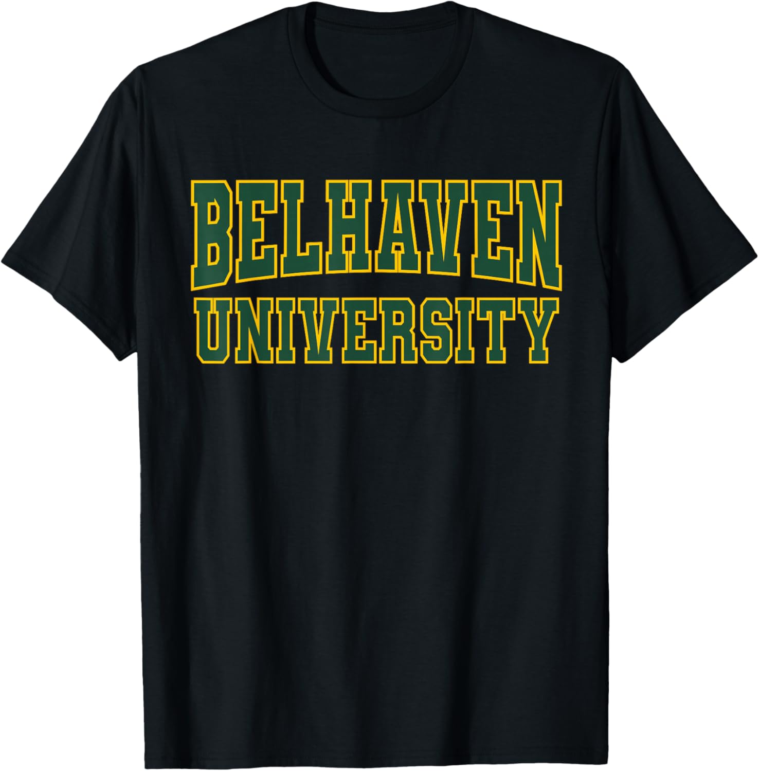 Belhaven University Jackson and Madison Apparel Sports Fan T-Shirt - T-Shirt | Black