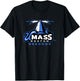 UMass Boston Beacons | NCAA University Merch | PPMASB01 T-Shirt - T-Shirt | Black