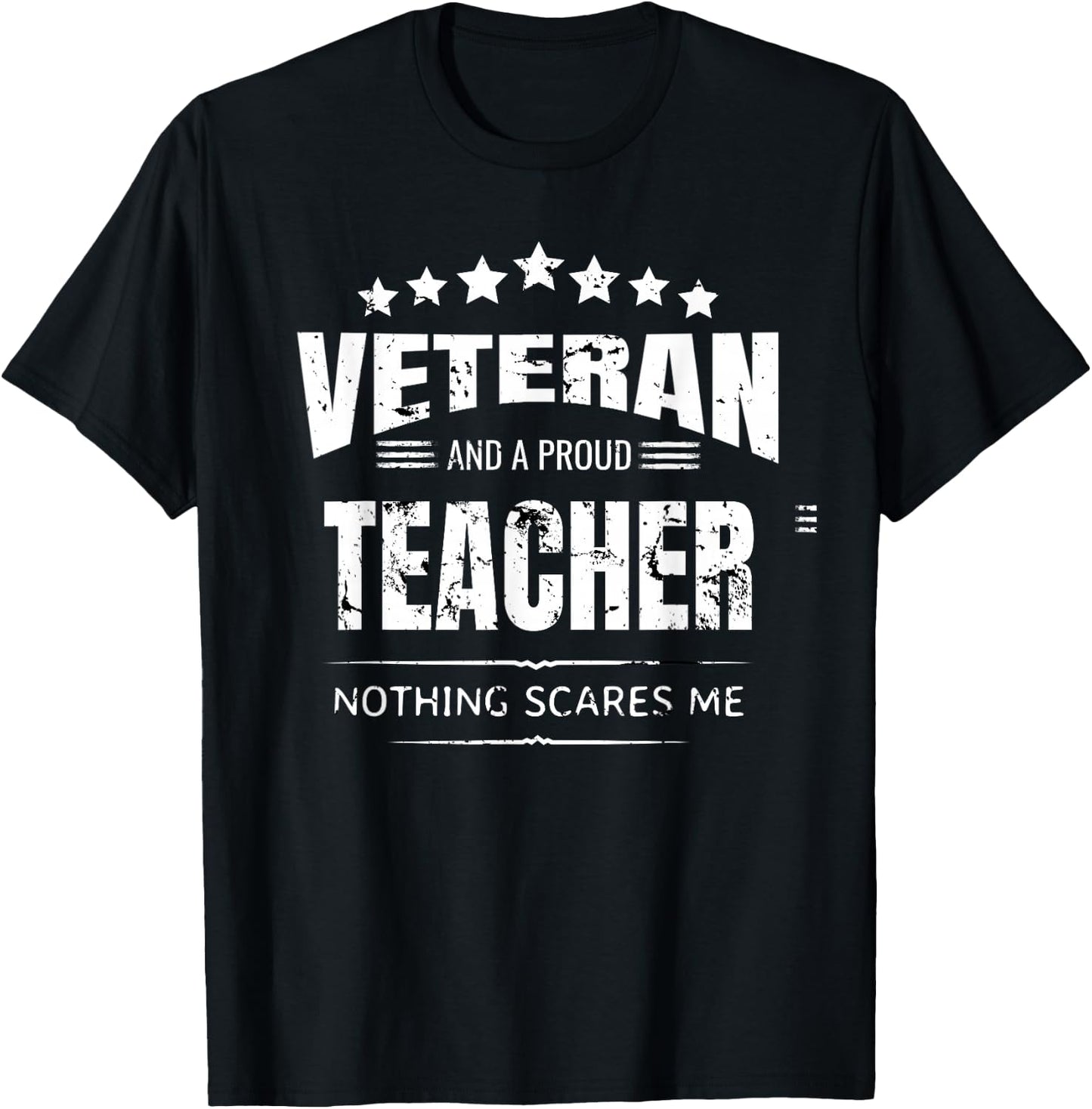 I'm a Teacher and a Veteran Women T-Shirt - T-Shirt | Black