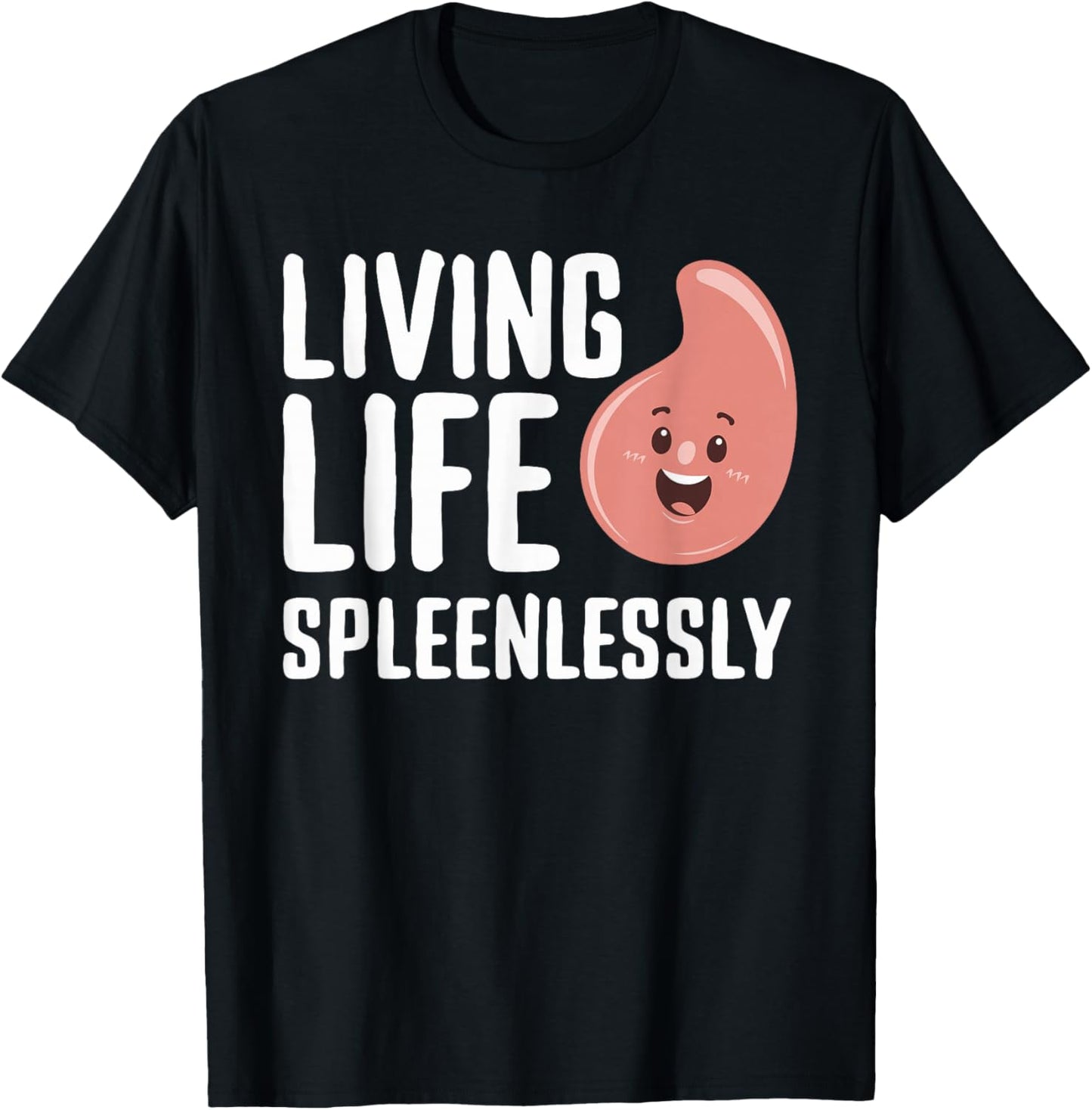 Spleen Surgery Survivor Spleen Removal Splenectomy Recovery T-Shirt - T-Shirt | Black