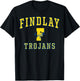 Findlay High School Trojans C1 T-Shirt - T-Shirt | Black