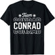 Retro Floral Team Conrad T-Shirt - T-Shirt | Black