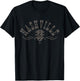 Nashville Tennessee Country Music City Guitar Player T-Shirt - T-Shirt | Black