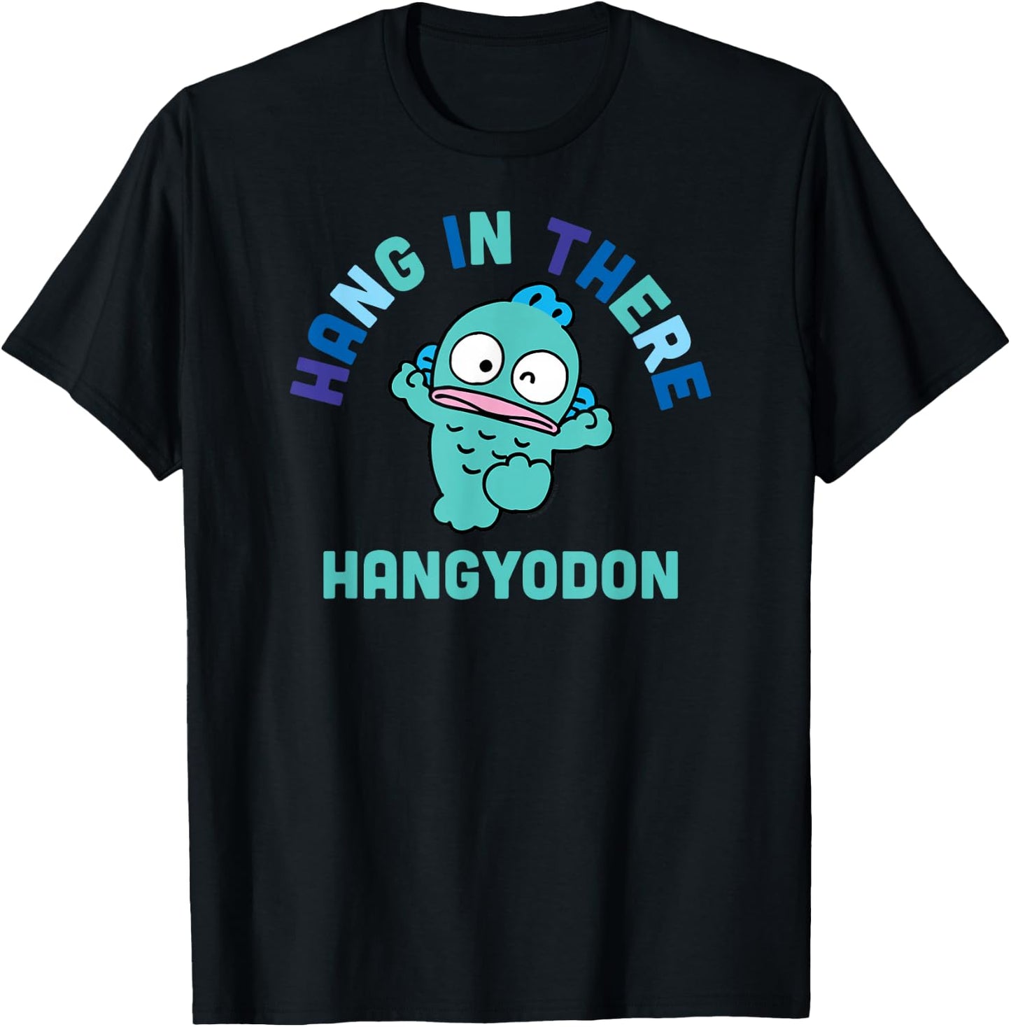 Hangyodon Hang in There T-Shirt - T-Shirt | Black
