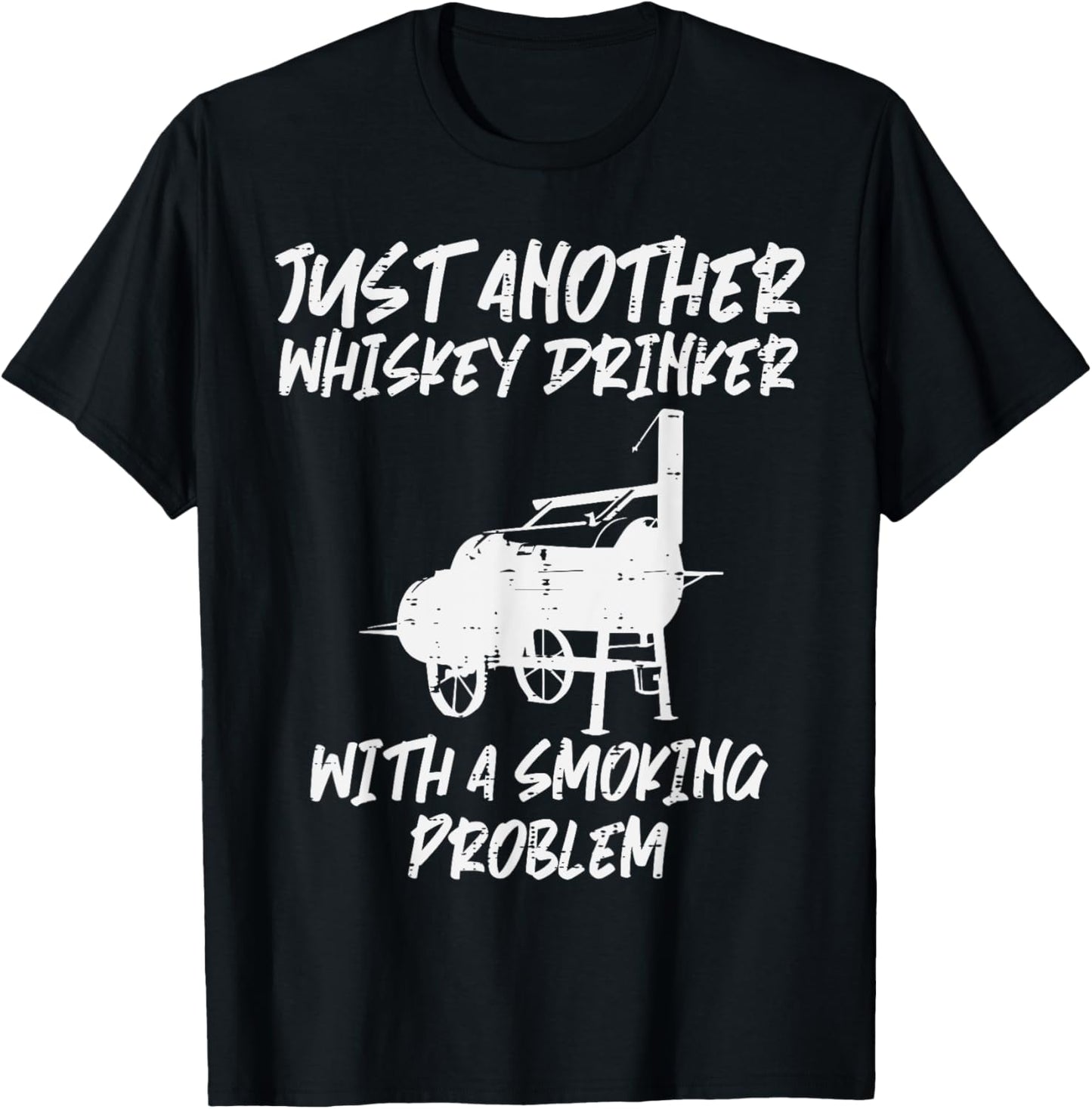 Just Another Bbq Grill Funny Barbecue Meat Grilling Dad Men T-Shirt - T-Shirt | Black