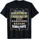 Bereavement Coordinator Hardcore Badass Gift T-Shirt - T-Shirt | Black