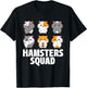 Hamsters Squad - Animal Whisperer Pet Owner Rodent Lover T-Shirt - T-Shirt | Black
