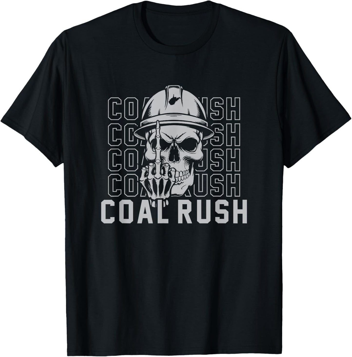 Coal Rush WV T-Shirt - T-Shirt | Black