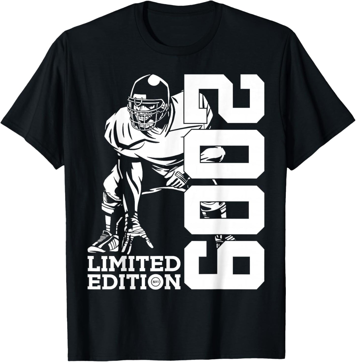 16th BIRTHDAY FOOTBALL LIMITED EDITION 2009 FOOTBALL T-Shirt - T-Shirt | Black