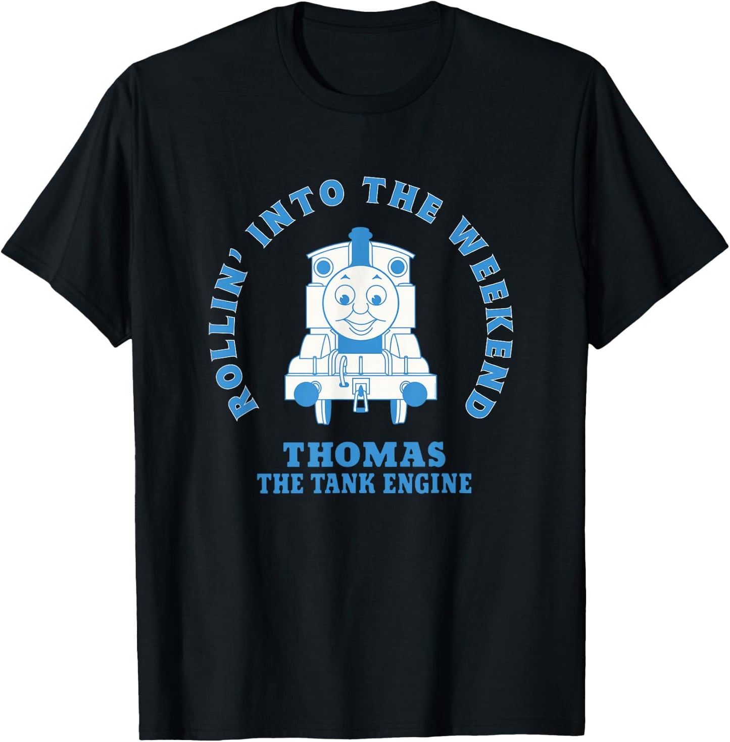 Thomas & Friends Rollin' Into the Weekend T-Shirt - T-Shirt | Black