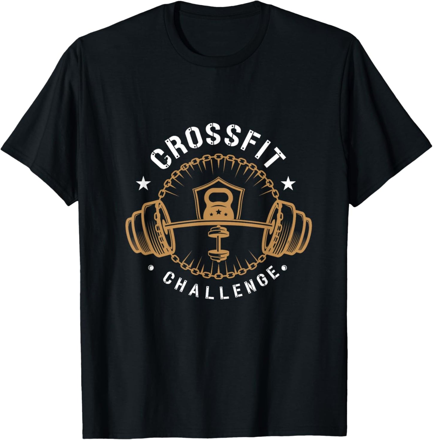 Crossfit Gym Weight Laboratory and Crossfit T-Shirt - T-Shirt | Black