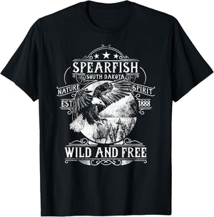 Spearfish South Dakota T-Shirt - T-Shirt | Black