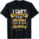I Can't Keep Calm It's My Grandma Birthday Party Gift T-Shirt - T-Shirt | Black