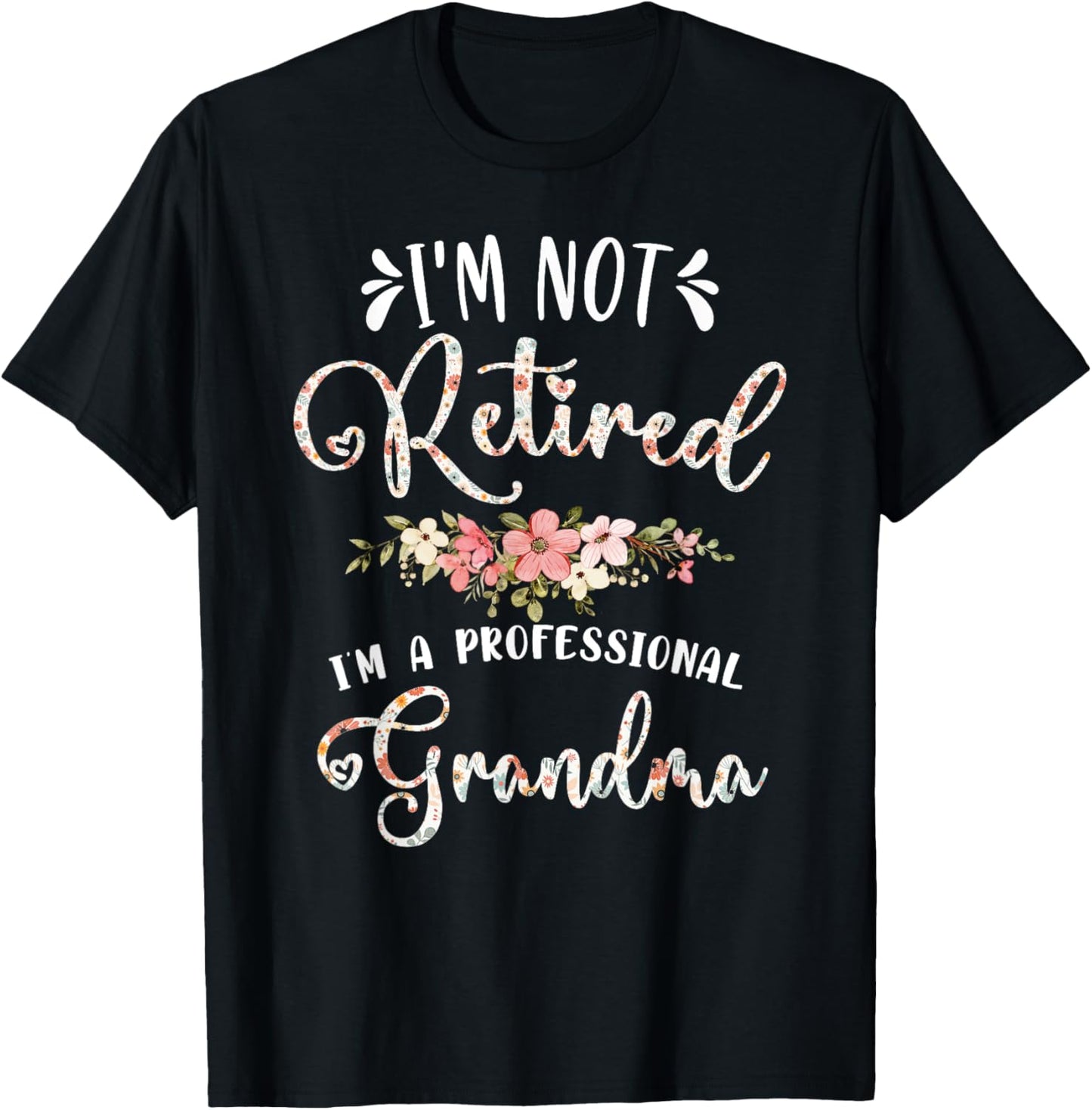 Mother's Day Grandma Gifts Professional Adult Women's Black T-Shirt - T-Shirt | Black