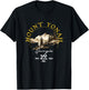 Mount Yonah Retro Vintage Apparel - Mount Yonah Souvenir T-Shirt - T-Shirt | Black