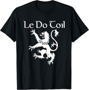 Beer Please In Scots Gaelic Shirt Funny Scottish Souvenir T-Shirt - T-Shirt | Black