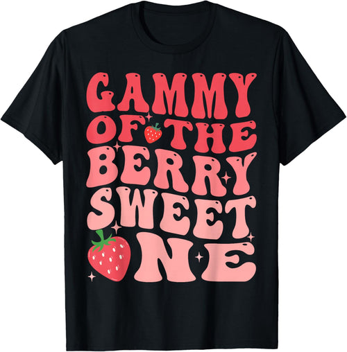 Gammy Of The Berry Sweet One 1st Birthday Strawberry