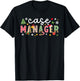 Nurse Case Manager Christmas Case Management Xmas T-Shirt - T-Shirt | Black