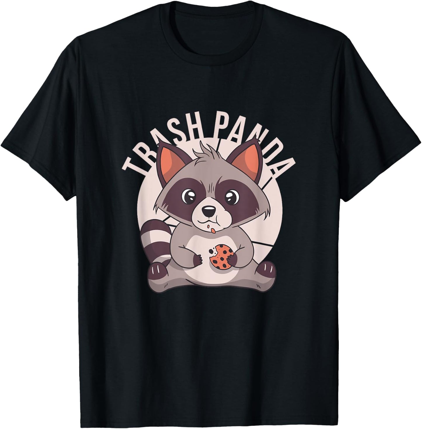 Trash Panda Funny Raccoon T-Shirt - T-Shirt | Black