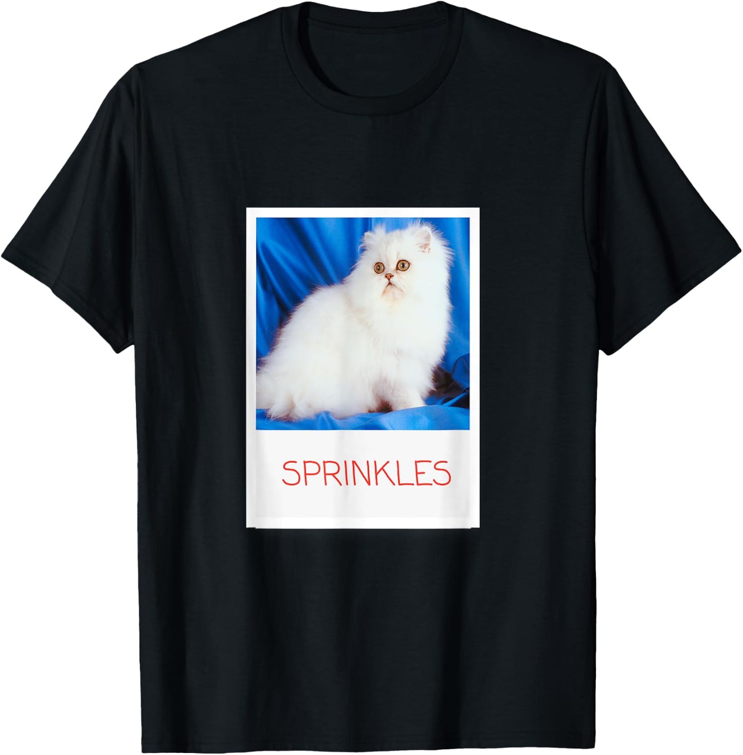 Sprinkles The Cat Angela Fun Run Women Girls Kids T-Shirt - T-Shirt | Black