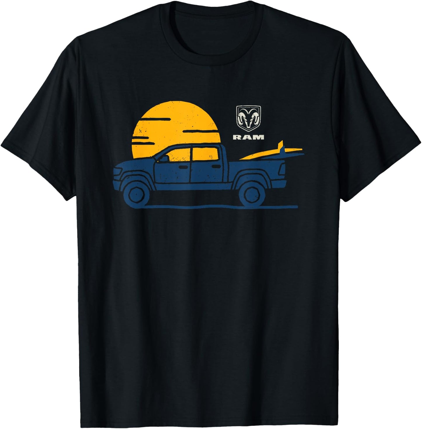 RAM Trucks Sunset T-Shirt - T-Shirt | Black