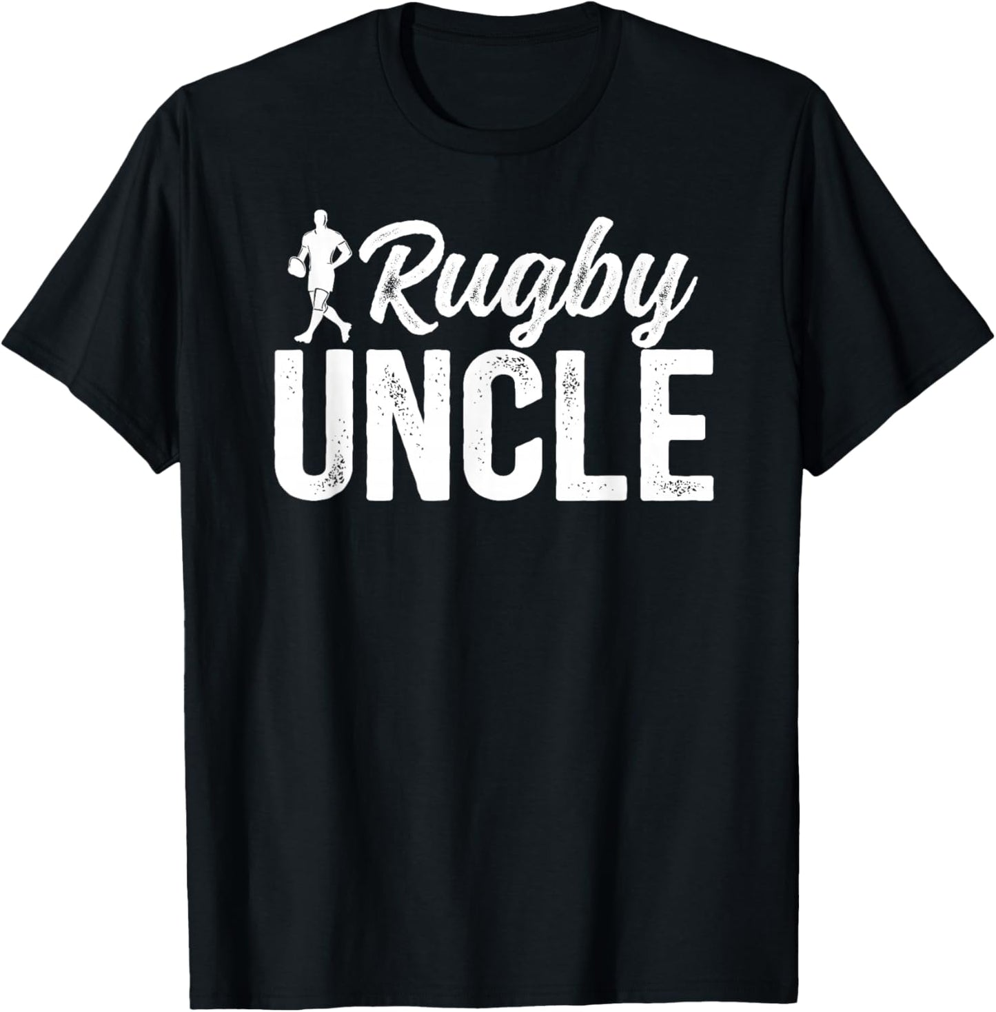 Rugby Uncle of A Rugby Player Uncle T-Shirt - T-Shirt | Black