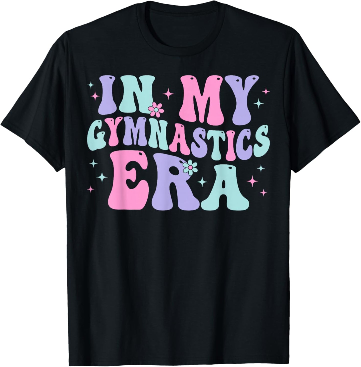In My Gymnastics Era Funny Gymnast Gymnastic T-Shirt - T-Shirt | Black