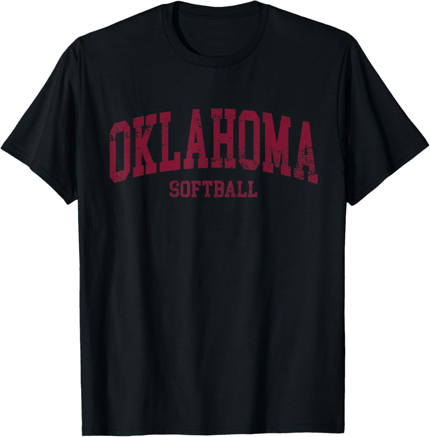 Oklahoma Softball T-Shirt - T-Shirt | Black