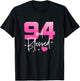 94 and Blessed Chapter 94 Year Old Gifts 94th Birthday Gifts T-Shirt - T-Shirt | Black
