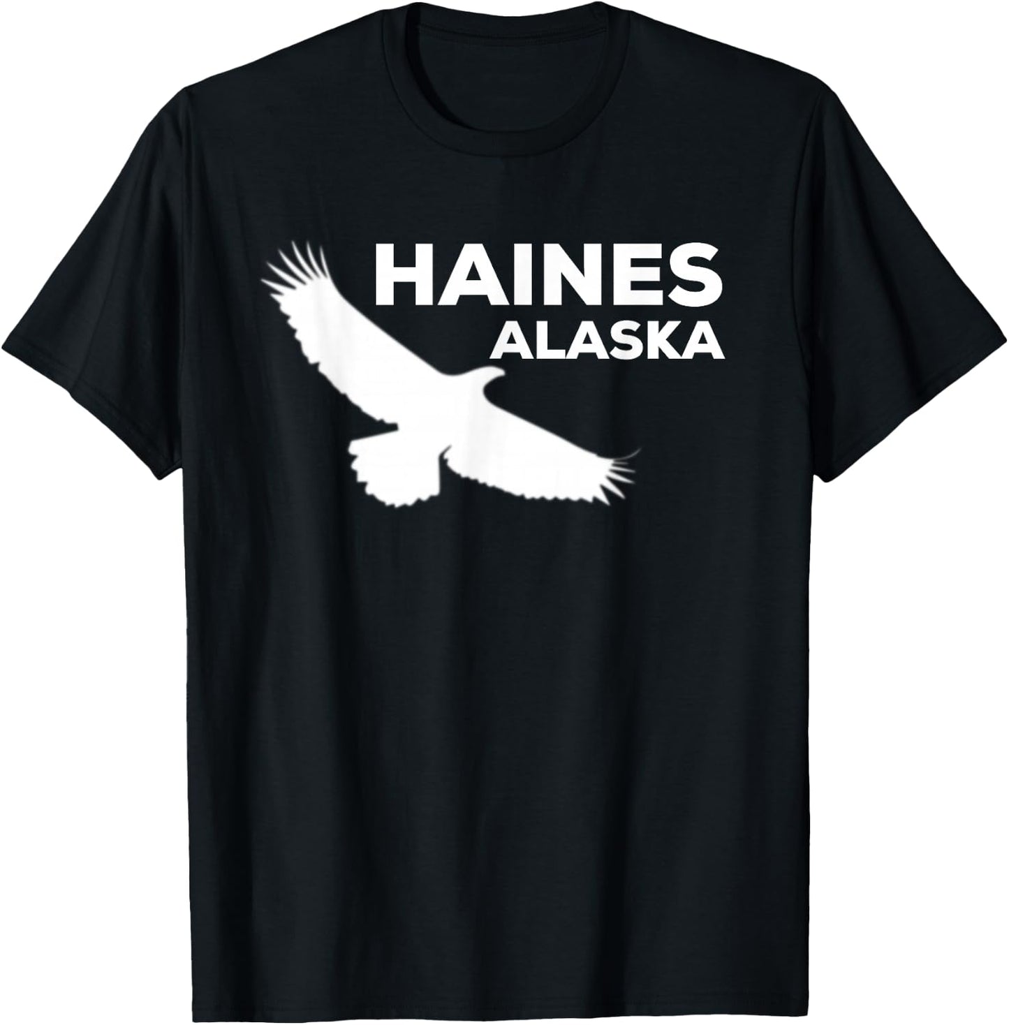Haines Alaska Eagle T-Shirt - T-Shirt | Black