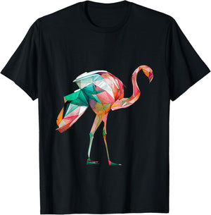 Flamingo animal lovers, animal flamingo T-Shirt - T-Shirt | Black