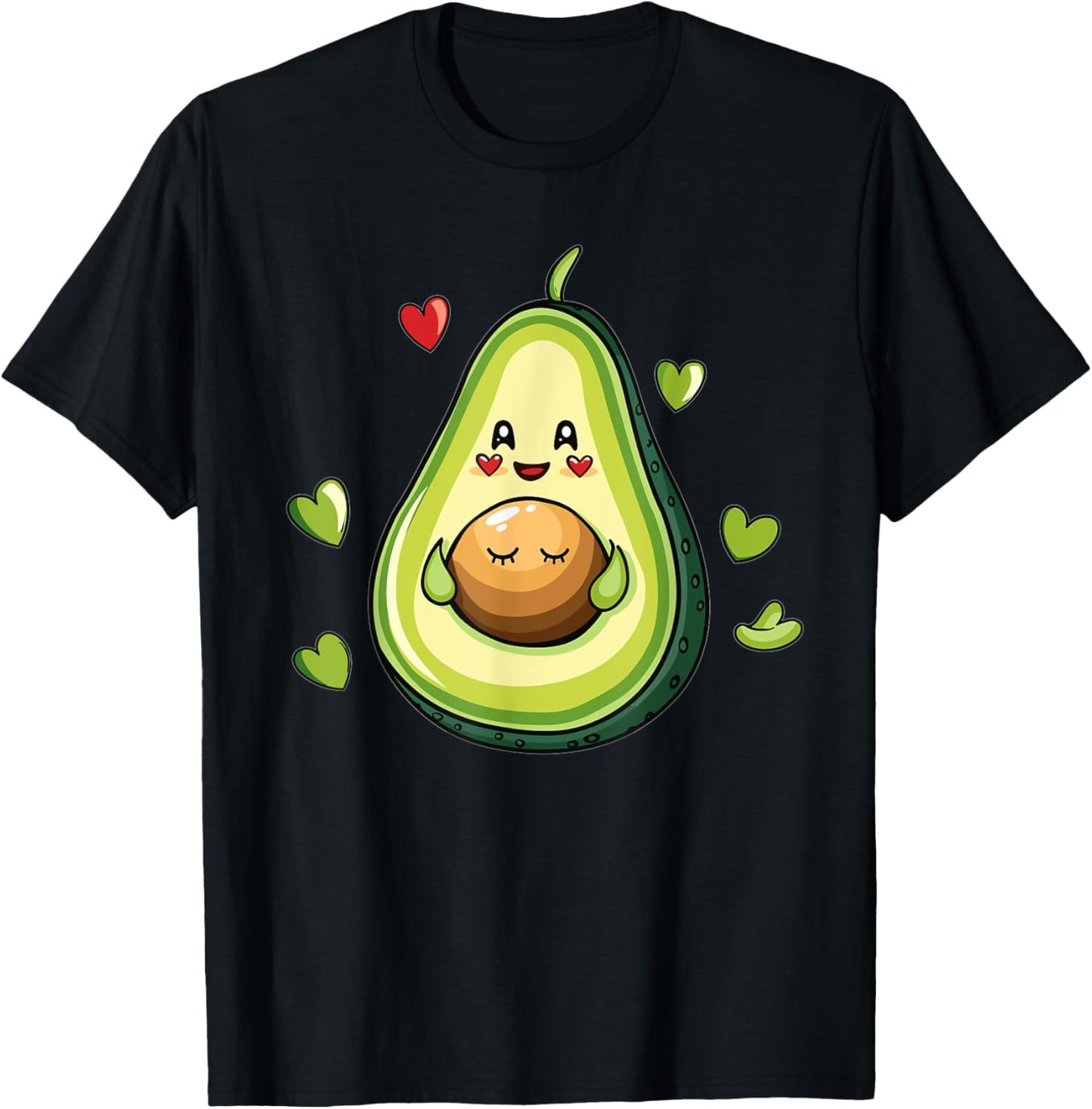 Ästhetische Avocado-Frucht I Avocado T-Shirt - T-Shirt | Black