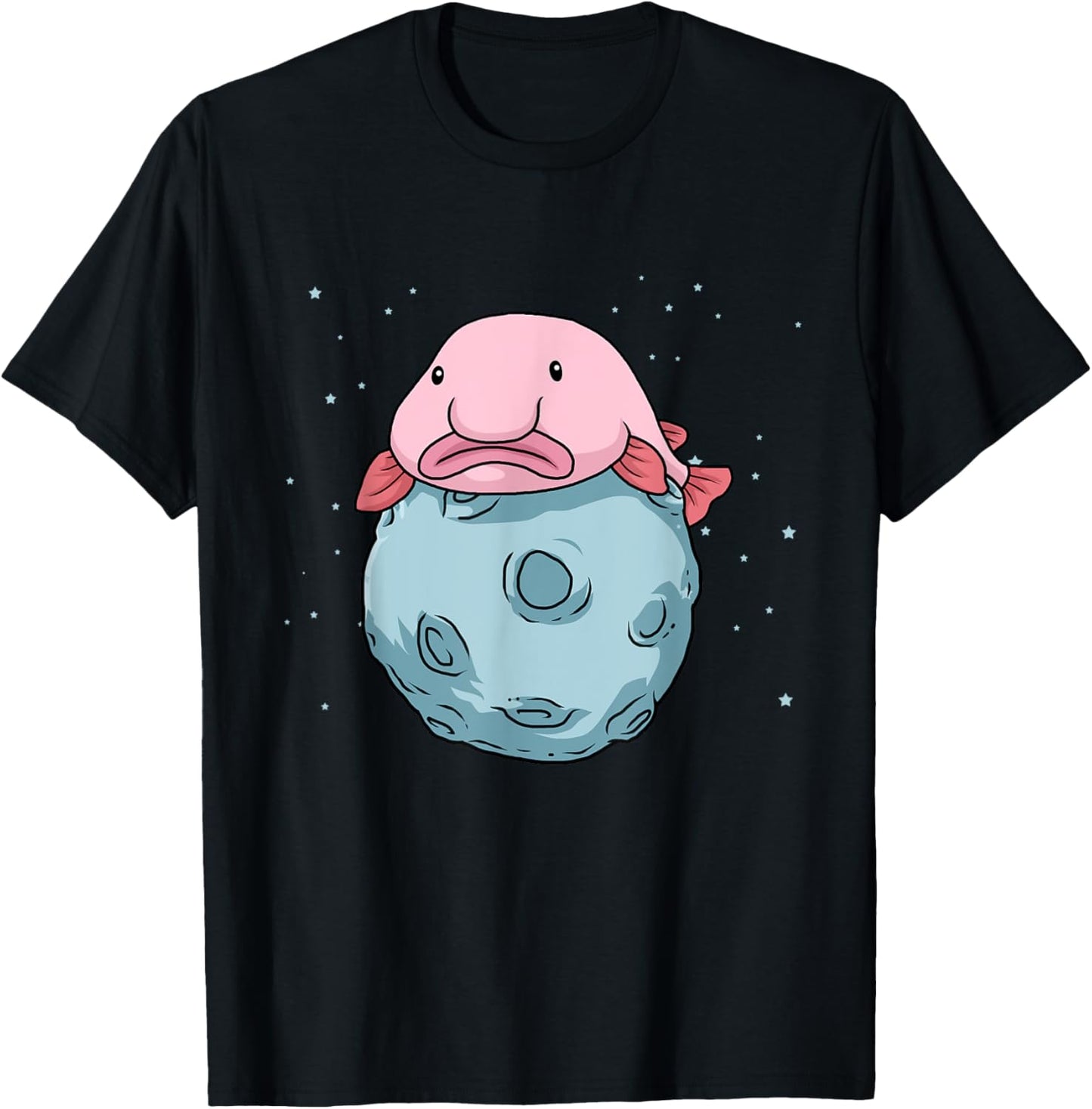 Astronaut Blobfish Shirt Kids Blobfish Gifts Men Blobfish T-Shirt - T-Shirt | Black