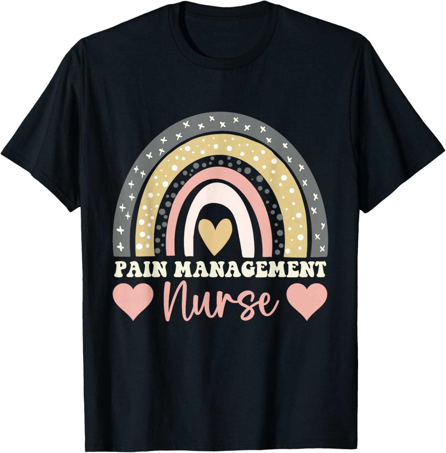 Pain Management Nurse T-Shirt - T-Shirt | Black