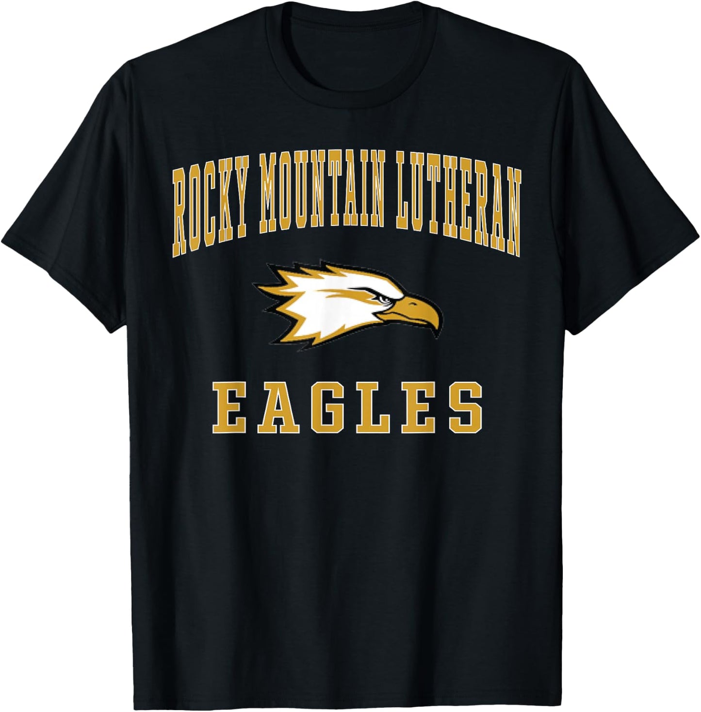 Rocky Mountain Lutheran High School Eagles C1 T-Shirt - T-Shirt | Black